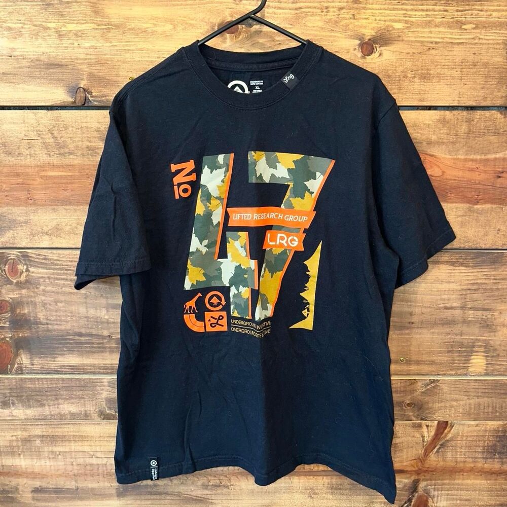Lrg Men's Black T-shirt